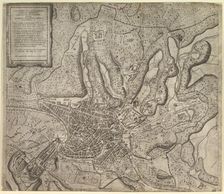 Speculum Romanae Magnificentiae: View of Rome from the West, 1557. Creator: Nicolas Beatrizet