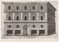 Speculum Romanae Magnificentiae: Alberini Palace, 16th century., 16th century. Creator: Anon