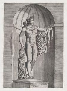 Speculum Romanae Magnificentiae: Apollo Belvedere, 1552., 1552. Creator: Unknown