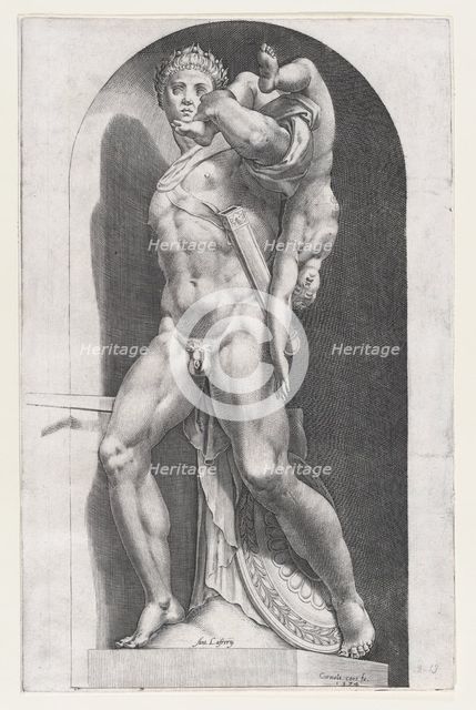 Speculum Romanae Magnificentiae: Atreus Farnese, 1574., 1574. Creator: Anon.