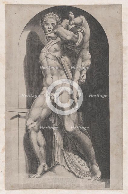 Speculum Romanae Magnificentiae: Atreus Farnese, late 16th century., late 16th century. Creator: Anon.