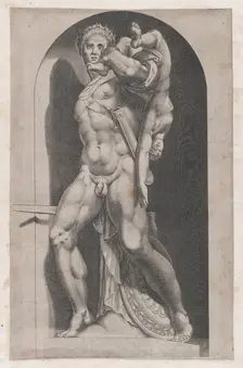 Speculum Romanae Magnificentiae: Atreus Farnese, late 16th century., late 16th century. Creator: Anon