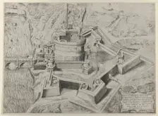 Speculum Romanae Magnificentiae: Castello Sant Angelo, 1557., 1557. Creator: Giulio de Musi
