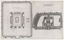 Speculum Romanae Magnificentiae: Castrum Praetorium, 1581. Creator: Giovanni Ambrogio Brambilla