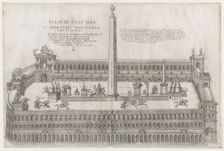 Speculum Romanae Magnificentiae: Circus Flaminius, 1553., 1553. Creator: Nicolas Beatrizet
