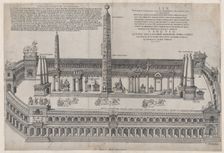 Speculum Romanae Magnificentiae: Circus Maximus, 1553., 1553. Creator: Nicolas Beatrizet