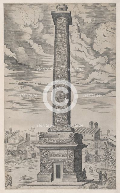 Speculum Romanae Magnificentiae: Column of Trajan, 1544., 1544. Creator: Anon.