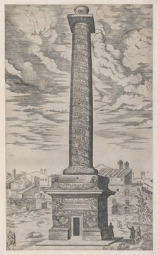 Speculum Romanae Magnificentiae: Column of Trajan, 1544., 1544. Creator: Anon