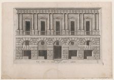 Speculum Romanae Magnificentiae: House of Raphael, 1549., 1549. Creator: Anon