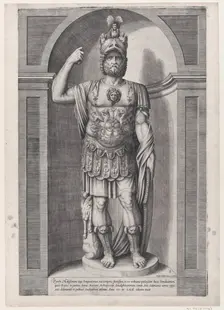 Speculum Romanae Magnificentiae: King Pyrrhus, 1562., 1562. Creator: Jacob Bos