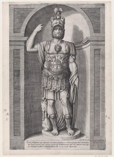Speculum Romanae Magnificentiae: King Pyrrhus, 1562., 1562. Creator: Jacob Bos