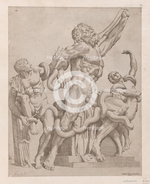 Speculum Romanae Magnificentiae: Laocoon, 1561., 1561. Creator: Sisto Badalocchio.