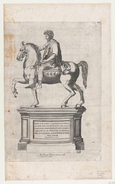 Speculum Romanae Magnificentiae: Marcus Aurelius, 16th century., 16th century. Creator: Attributed to Cornelis Bos