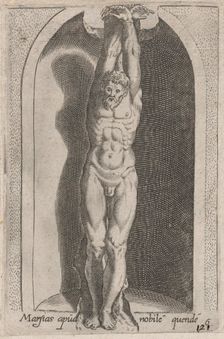 Speculum Romanae Magnificentiae: Marsias (Marsias apud nobile quende), 16th century., 16th century. Creator: Anon