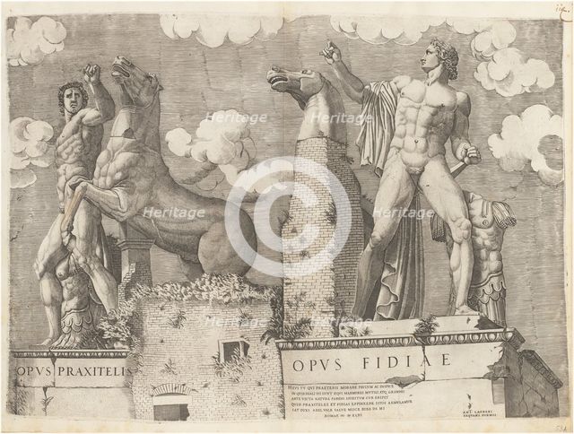 Speculum Romanae Magnificentiae (Mirror of Roman Magnificence), 1544-1599. Creator: Antonio Lafreri.
