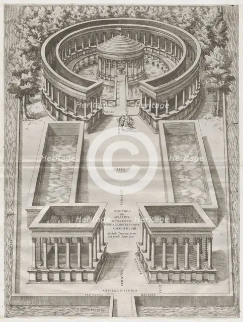 Speculum Romanae Magnificentiae: Ornithon Sive Aviarium, 1558., 1558. Creator: Anon.