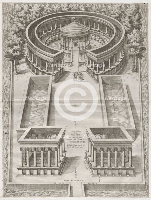 Speculum Romanae Magnificentiae: Ornithon Sive Aviarium, 1558., 1558. Creator: Anon.