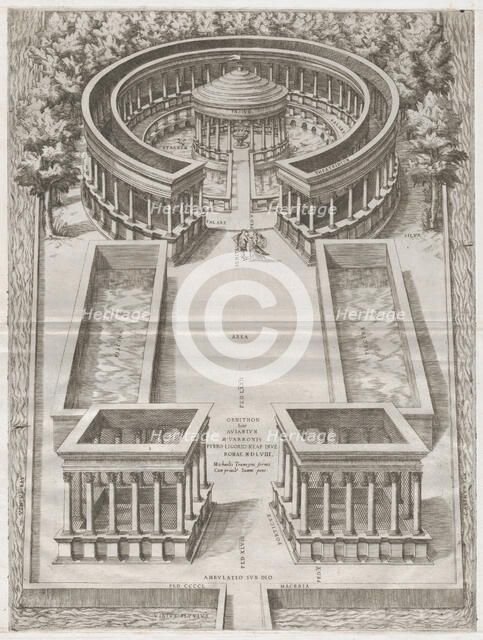 Speculum Romanae Magnificentiae: Ornithon Sive Aviarium, 1558., 1558. Creator: Anon.