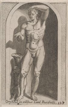 Speculum Romanae Magnificentiae: Orpheus (Orpheus in aedibus Card. Burghesij), 16t..., 16th century. Creator: Anon