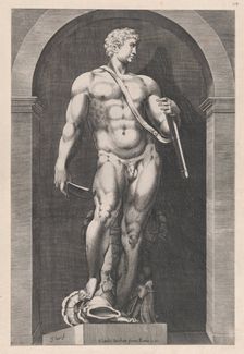 Speculum Romanae Magnificentiae: Perseus, late 16th century., late 16th century. Creator: Giacomo Lauri