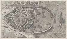Speculum Romanae Magnificentiae: Port of Rome, 1581., 1581. Creator: Giovanni Ambrogio Brambilla