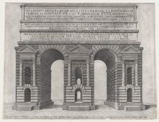 Speculum Romanae Magnificentiae: Porta Maggiore, 1549., 1549. Creator: Anon