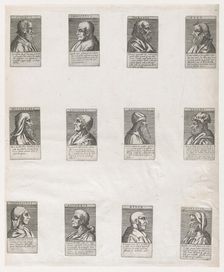 Speculum Romanae Magnificentiae: Portraits of the Ancient Philosophers, 16th century., 16th century. Creator: Anon