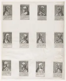 Speculum Romanae Magnificentiae: Portraits of the Ancient Philosophers, 16th century., 16th century. Creator: Anon