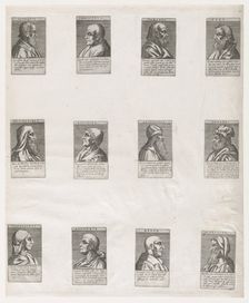Speculum Romanae Magnificentiae: Portraits of the Ancient Philosophers, 16th century., 16th century. Creator: Anon