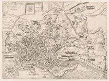 Speculum Romanae Magnificentiae: Plan of Ancient Rome, 16th century., 16th century. Creator: Pirro Ligorio