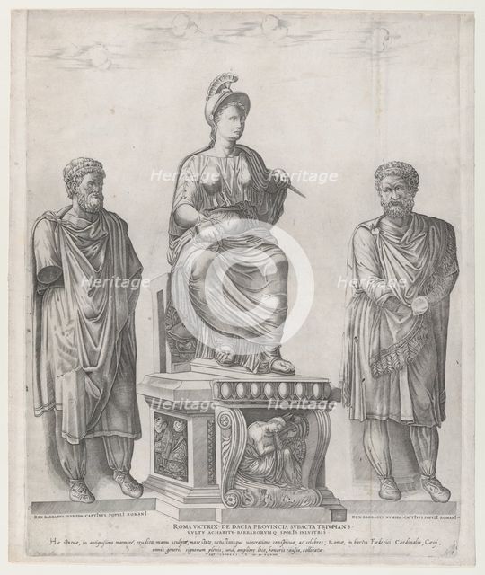 Speculum Romanae Magnificentiae: Roma Victrix, 1549., 1549. Creator: Nicolas Beatrizet.
