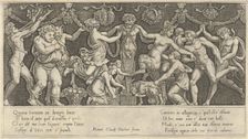Speculum Romanae Magnificentiae: Sacrifice to Priapus, 16th century., 16th century. Creator: Master of the Die