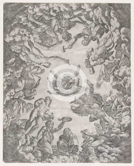 Speculum Romanae Magnificentiae: Sistine Frescoes, 16th century., 16th century.