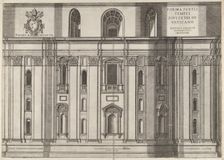 Speculum Romanae Magnificentiae: St. Peter's, 1564. Creator: Vincenzo Luchino
