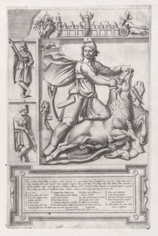 Speculum Romanae Magnificentiae: Statue of Mithras, 1564., 1564. Creator: Anon