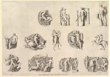 Speculum Romanae Magnificentiae: Subjects after Antiqu..., executed ca. 1550-77, printed after 1577. Creator: Unknown