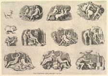Speculum Romanae Magnificentiae: Subjects after Antiqu..., executed ca. 1550-77, printed after 1577. Creator: Unknown