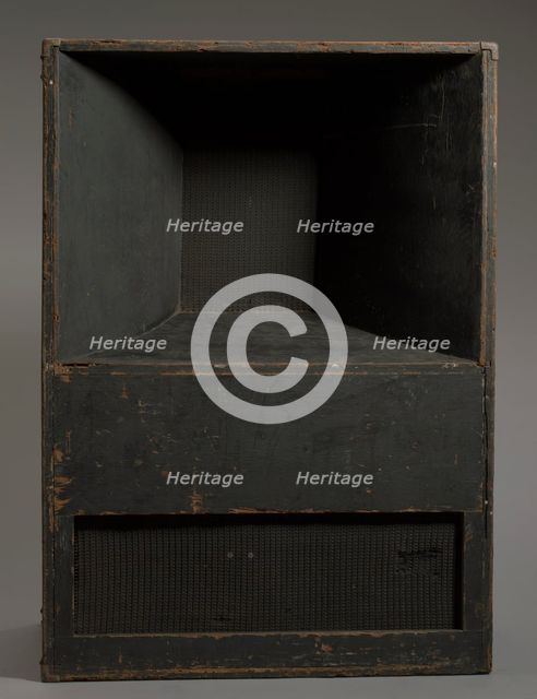Speaker used as part of a DJ setup, 1970s. Creator: Altec Lansing.