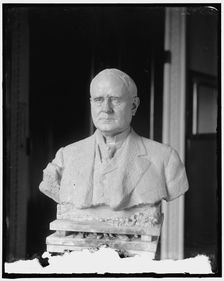 Speaker Clark's bust, c1918. Creator: Harris & Ewing