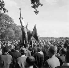 Speaker's Corner, Hyde Park, Westminster, London, c1946-1959. Artist: John Gay