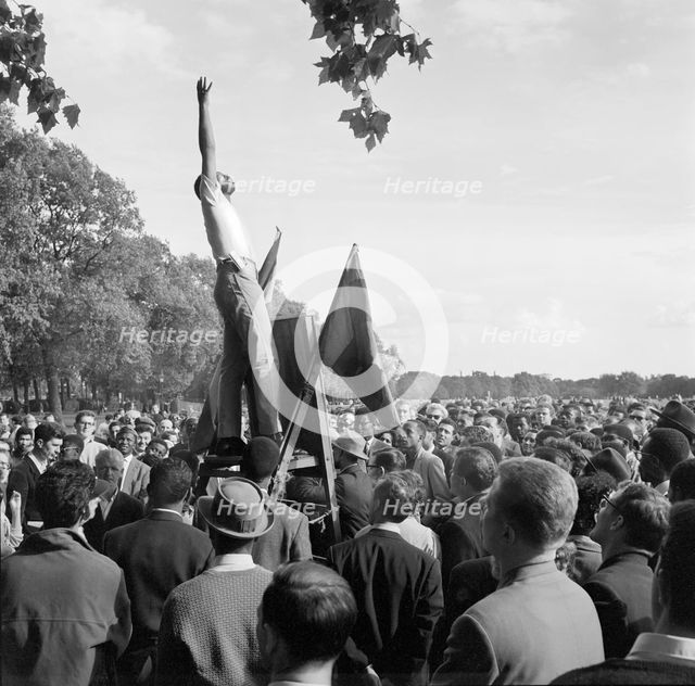 Speaker's Corner, Hyde Park, Westminster, London, c1946-1959. Artist: John Gay