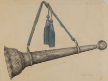 Speaking Trumpet, c. 1938. Creator: Samuel O. Klein
