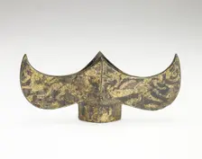 Spear guard with dragon, tiger, turtle and bird design, Han dynasty, 206 BCE-220 CE. Creator: Unknown