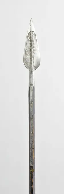 Spear for the Bodyguard of Emperor Ferdinand I, Austrian, 1558. Creator: Unknown