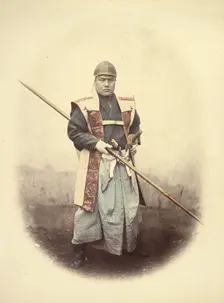 Spear-Men or Lancers, 1866-1867. Creator: Felice Beato