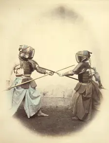 Spear-men or Lancers, 1866-1867. Creator: Felice Beato