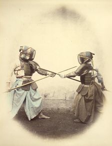 Spear-men or Lancers, 1866-1867. Creator: Felice Beato