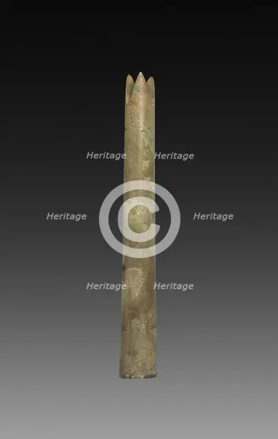 Spear with Three Points, Zhou dynasty (1045-256 BC). Creator: Unknown.