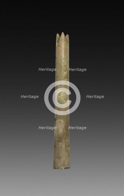 Spear with Three Points, Zhou dynasty (1045-256 BC). Creator: Unknown.