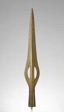 Spearhead, Bronze Age, 1200-800 B.C. Creator: Unknown
